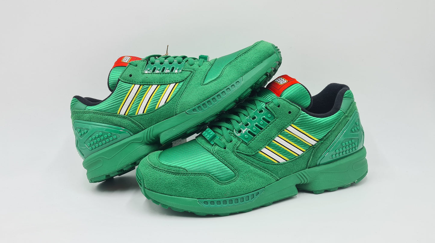 *NEW* 2021 Adidas ZX 8000 Lego Green UK 11.5 / EUR 46 2/3
