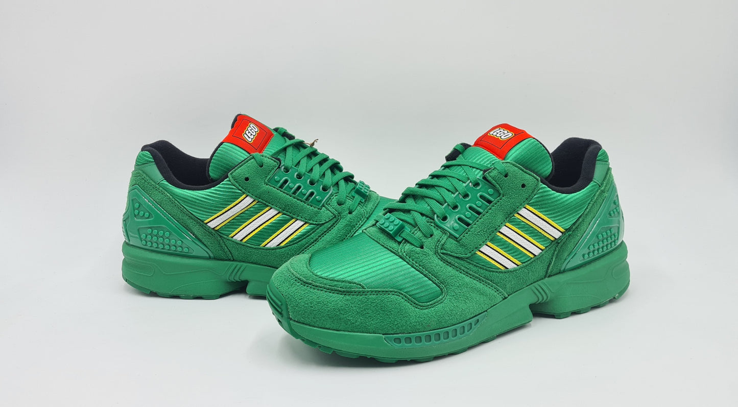 *NEW* 2021 Adidas ZX 8000 Lego Green UK 11.5 / EUR 46 2/3