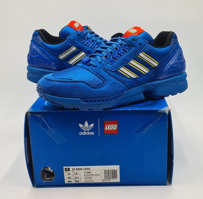 *NEW* 2021 Adidas ZX 8000 Lego Blue UK 11.5 / EUR 46 2/3