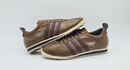 *NEU* Vintage 2007 Adidas Cup 68 Braun UK 12 / EUR 47 1/3