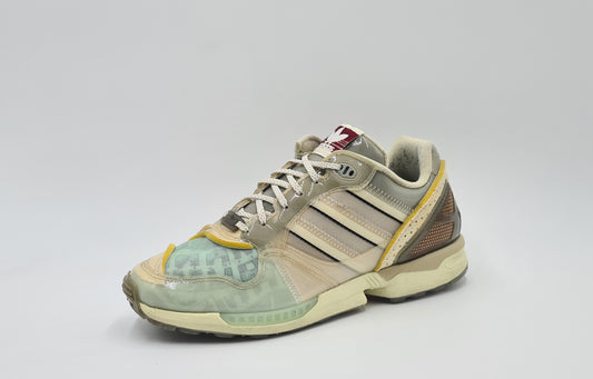 *Guter Zustand* 2020 Adidas ZX 6000 'Inside Out' | G55409 | Gr. UK 9 / EUR 43 1/3