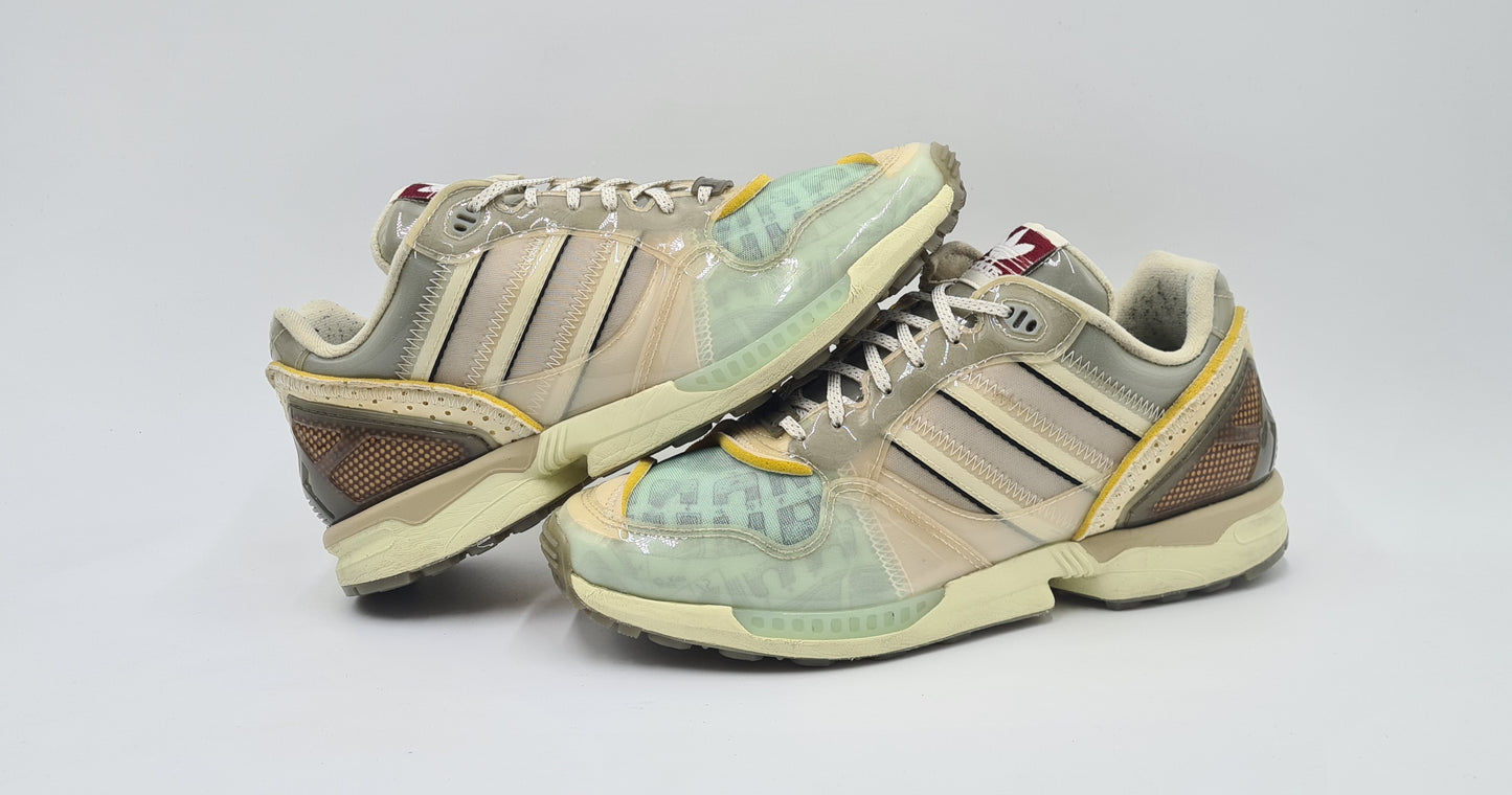*Guter Zustand* 2020 Adidas ZX 6000 'Inside Out' | G55409 | Gr. UK 9 / EUR 43 1/3