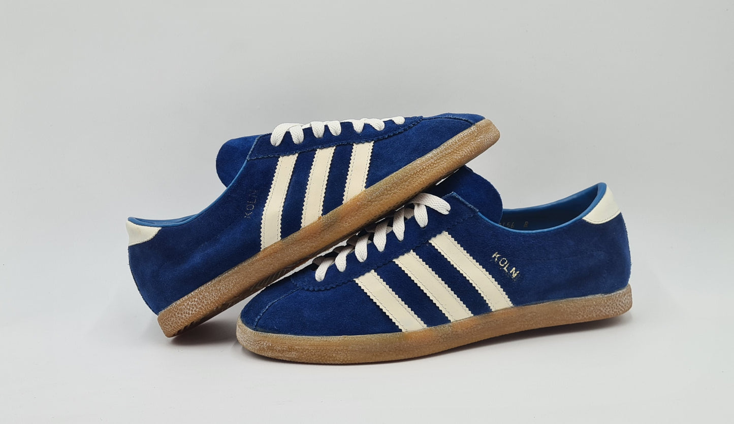*TOP* Vintage 1980er Adidas Köln Yugoslavia UK 8 / EUR 42