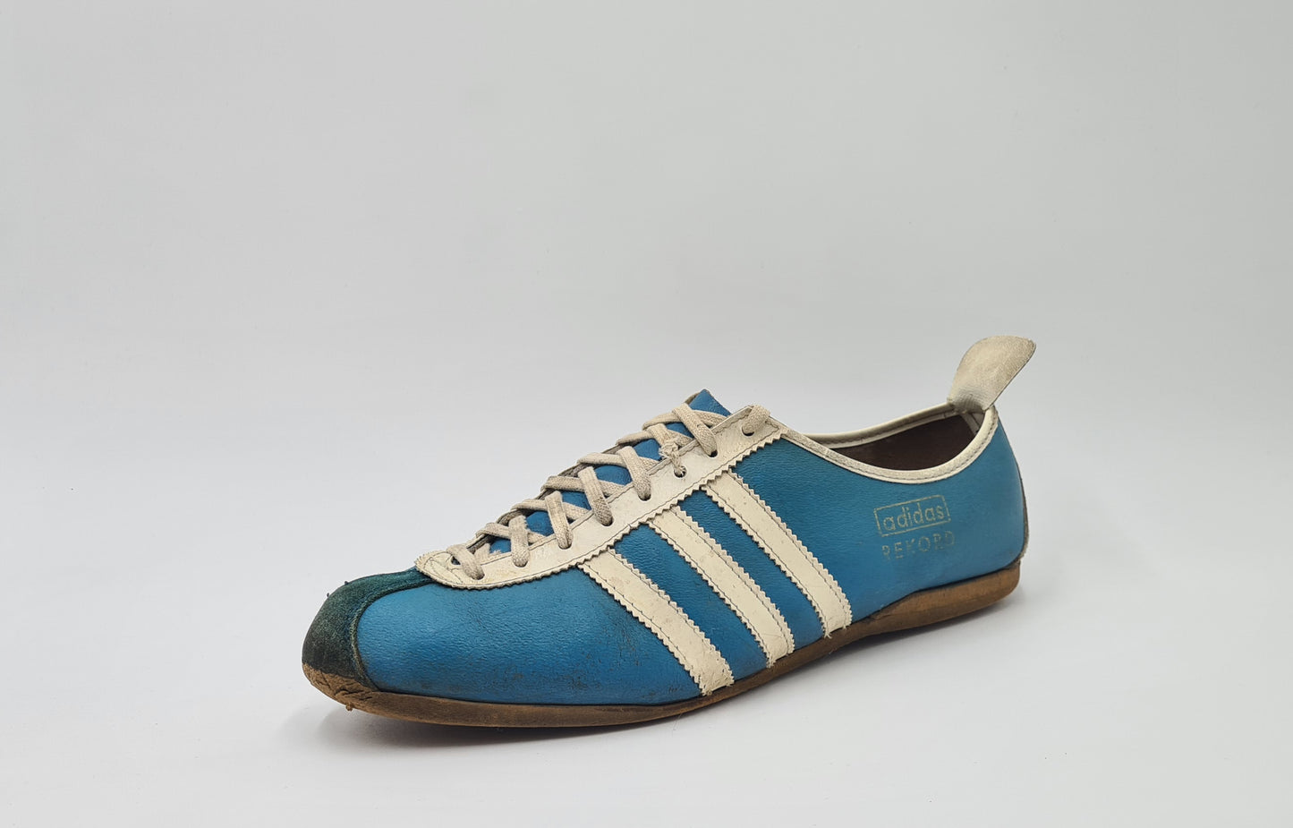 Vintage 1960s Adidas Rekord Western Germany UK 9 / EUR 43 1/3