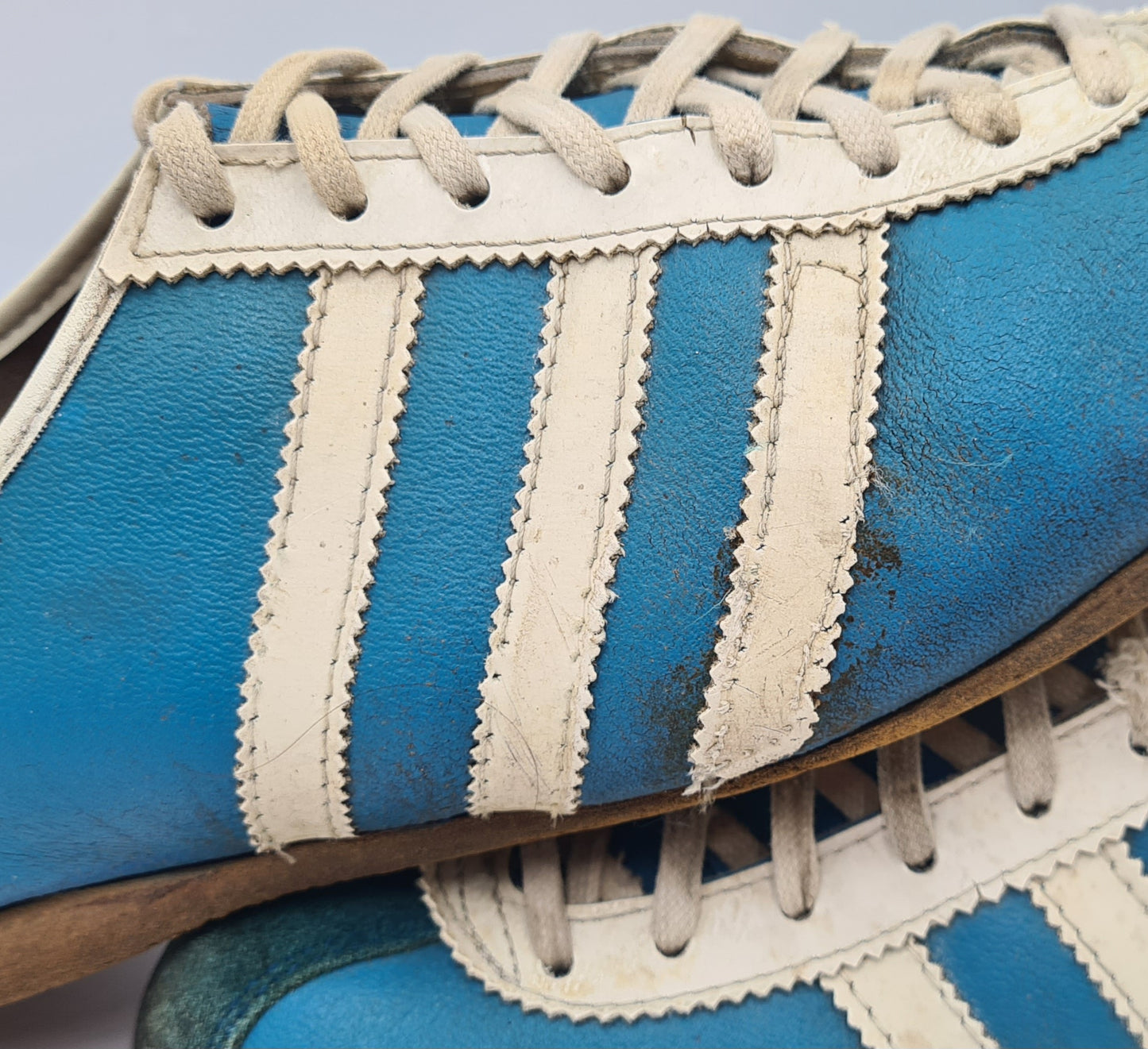Vintage 1960s Adidas Rekord Western Germany UK 9 / EUR 43 1/3