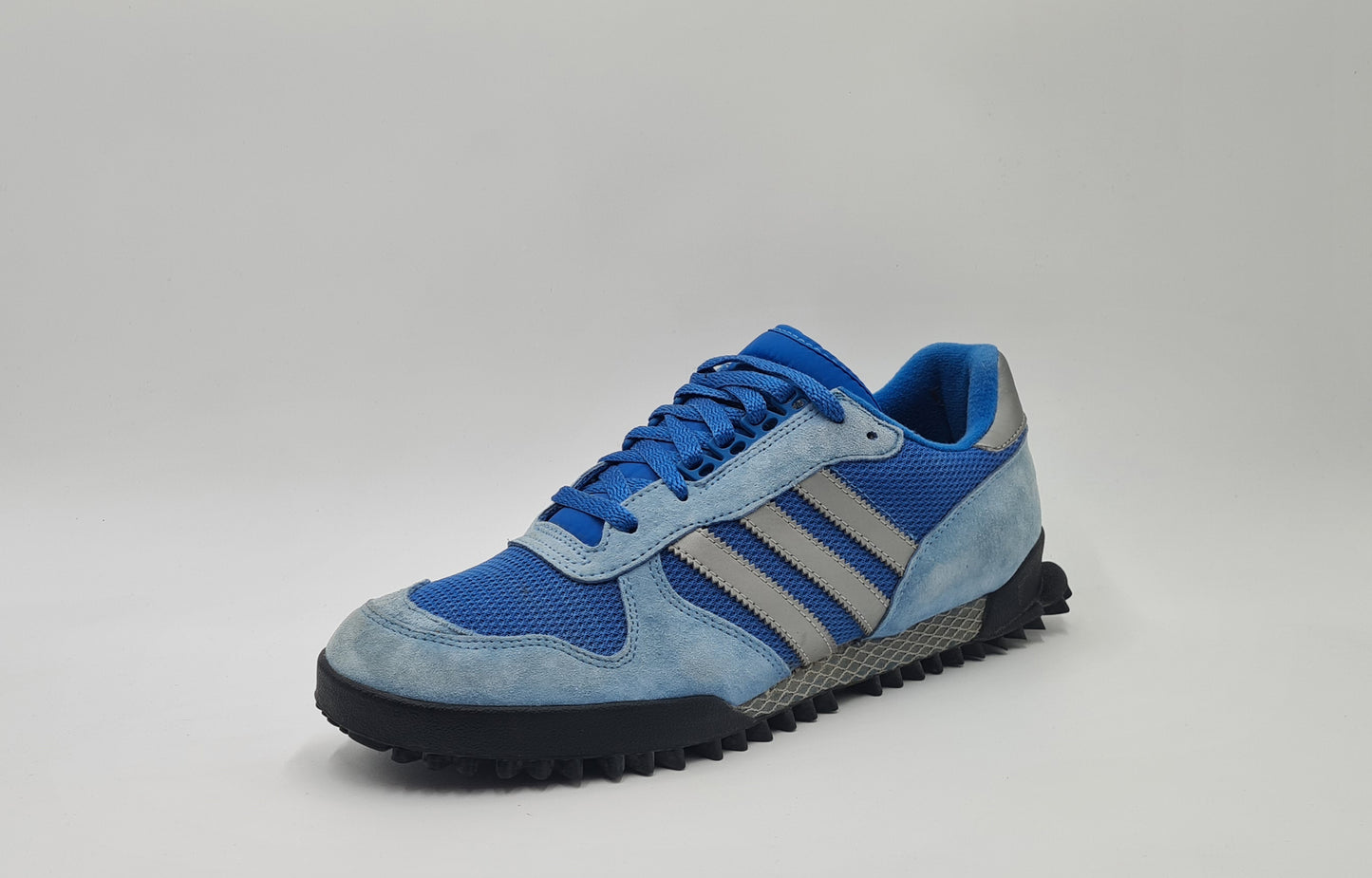 *TOP* 2010 Adidas Marathon TR Retro Blau UK 11,5 / EUR 46 2/3
