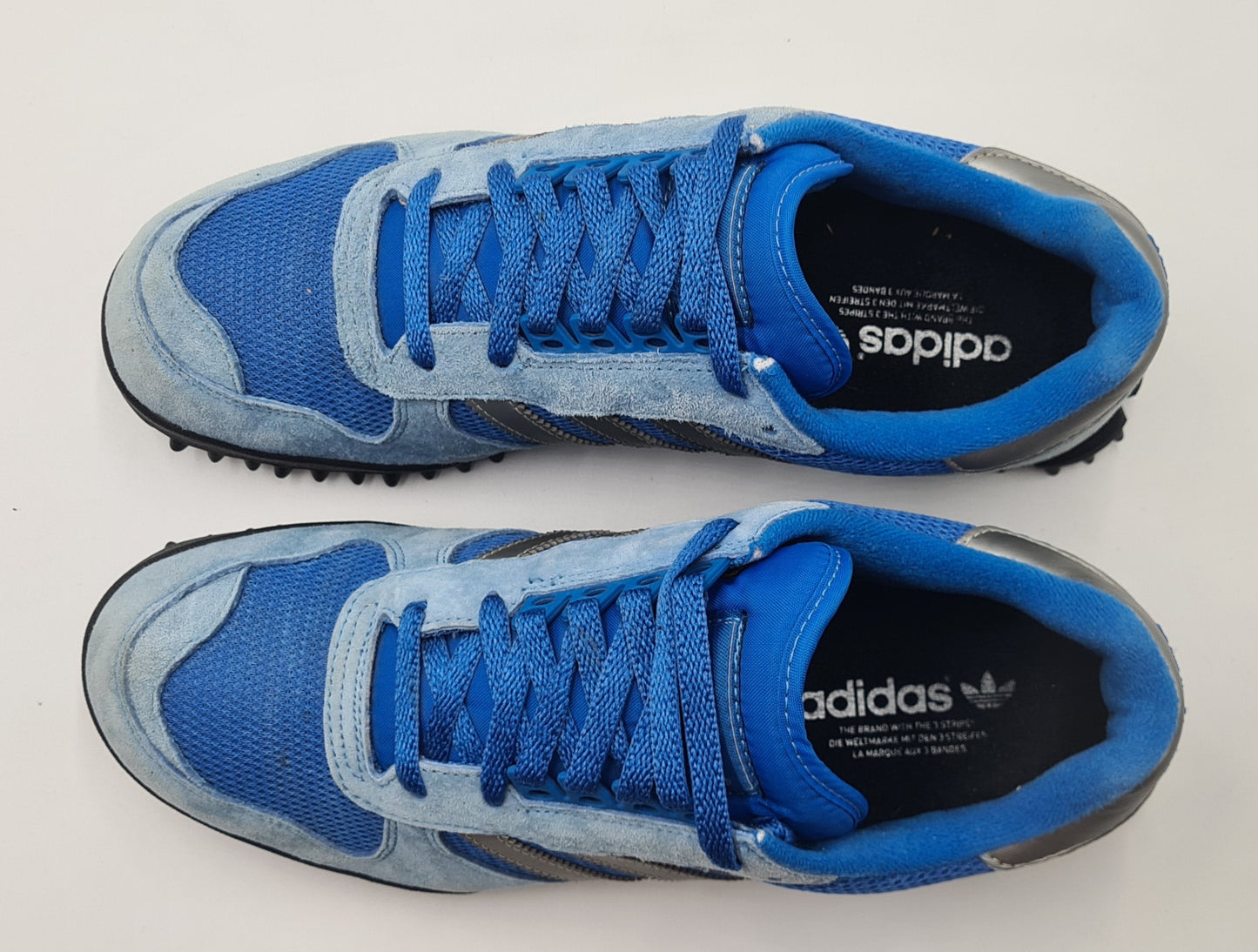 *TOP* 2010 Adidas Marathon TR Retro Blau UK 11,5 / EUR 46 2/3
