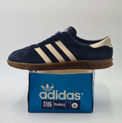 *Good condition* Vintage 1980s Adidas Hamburg Yugoslavia UK 9/ EUR 43 1/3