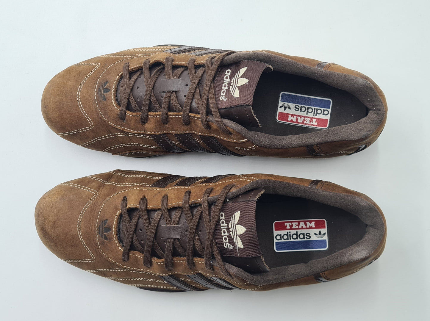 *TOP* 2014 Adidas Adi Racer Low Good Year Braun Gr. UK 10 / EUR 44 2/3
