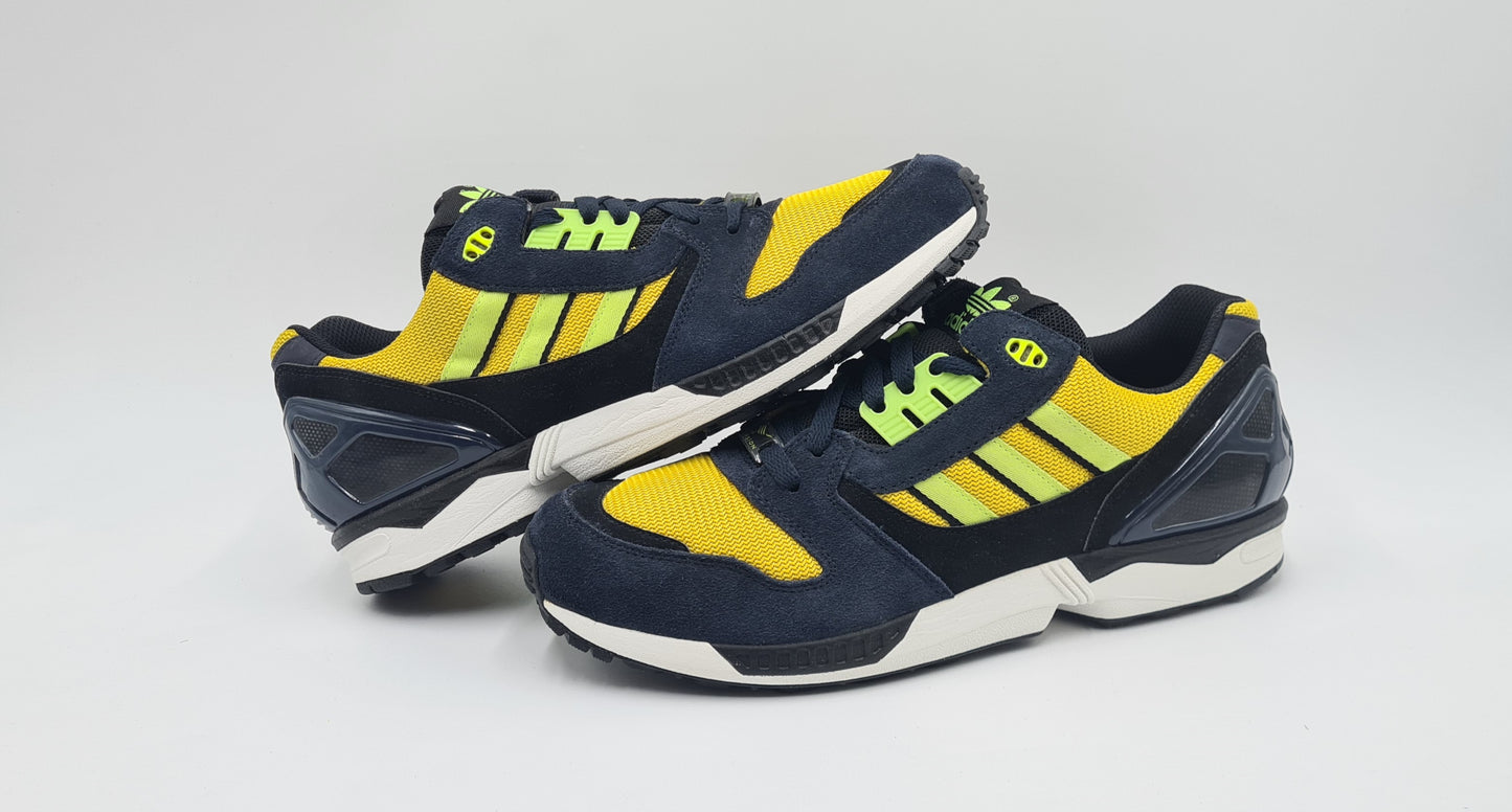 *NEU* 2013 Adidas ZX 8000 Schwarz - Gelb | D65460 | Gr. UK 10,5 / EUR 45 1/3
