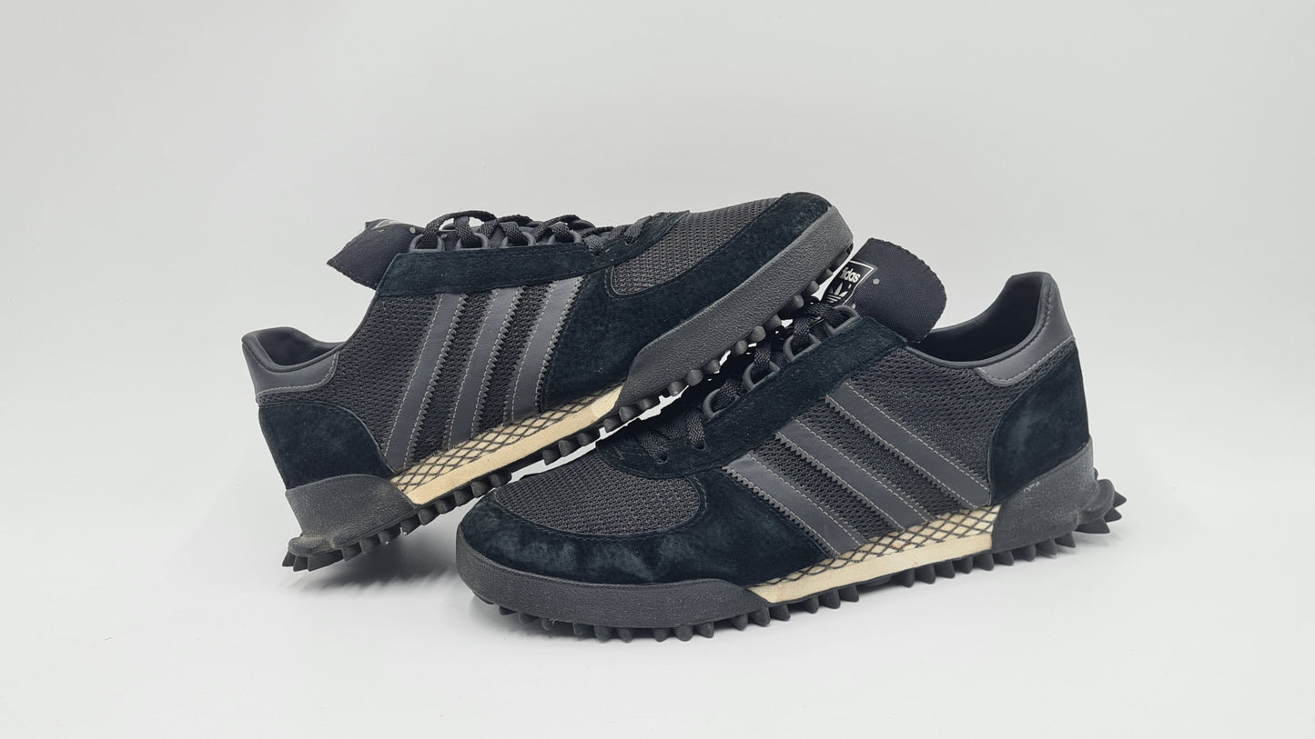*VGC* 2017 Adidas Marathon TR Retro Black UK 8 / EUR 42