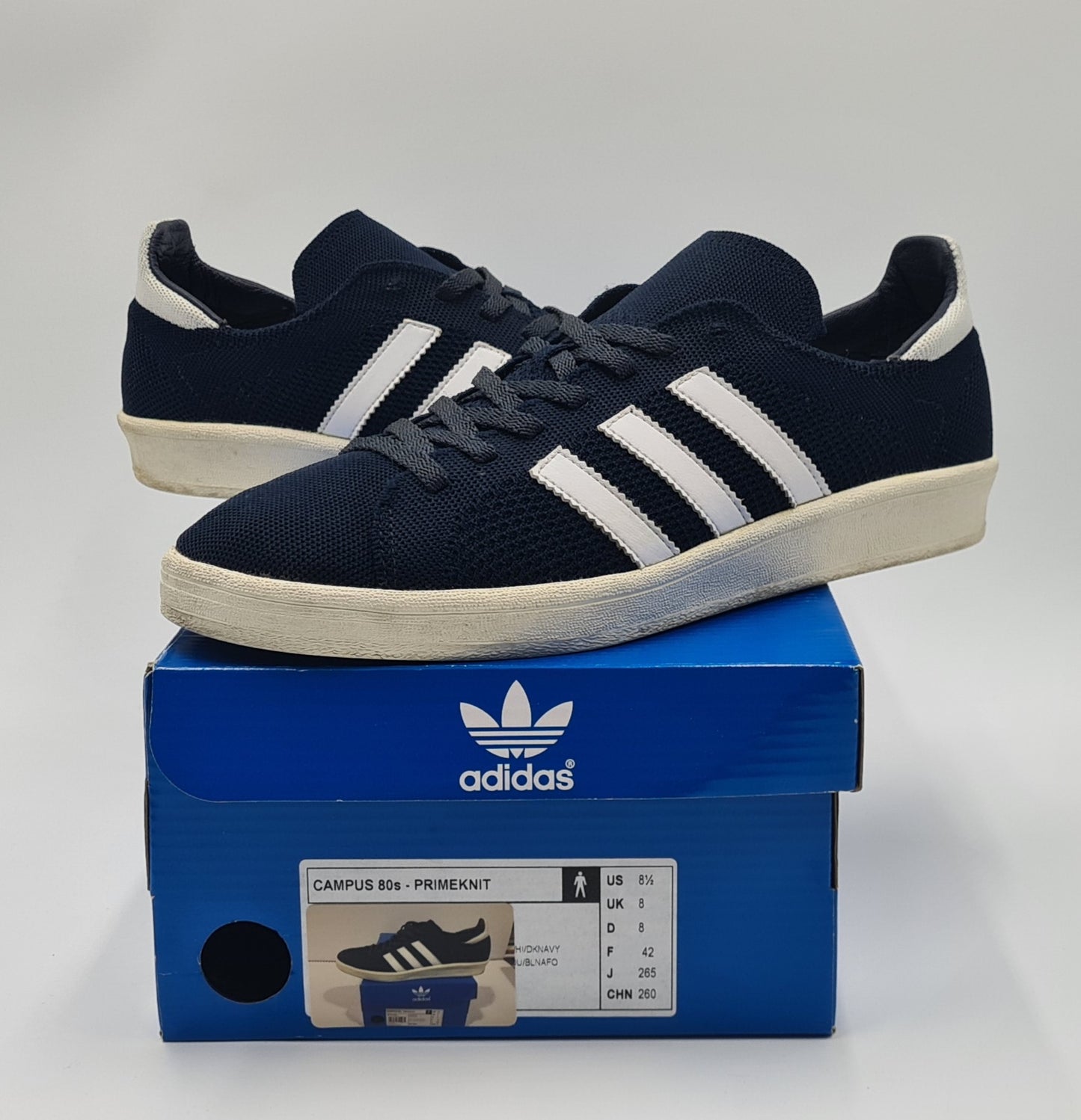 *Guter Zustand* 2014 Adidas Campus 80s PK Made in Germany Gr. UK 8 / EUR 42