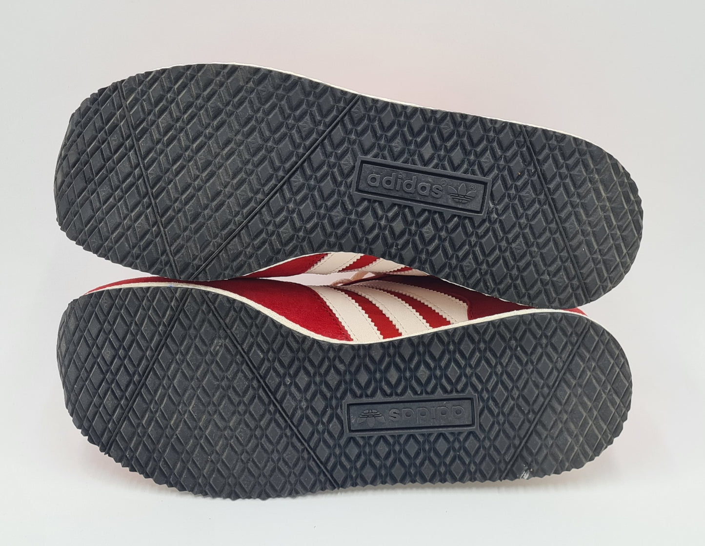 *WIE NEU* 2016 Adidas Atlanta Spzl 'Scarlet' Gr. UK 9 / EUR 43 1/3