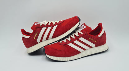 *WIE NEU* 2016 Adidas Atlanta Spzl 'Scarlet' Gr. UK 9 / EUR 43 1/3