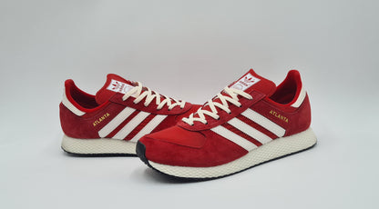 *WIE NEU* 2016 Adidas Atlanta Spzl 'Scarlet' Gr. UK 9 / EUR 43 1/3