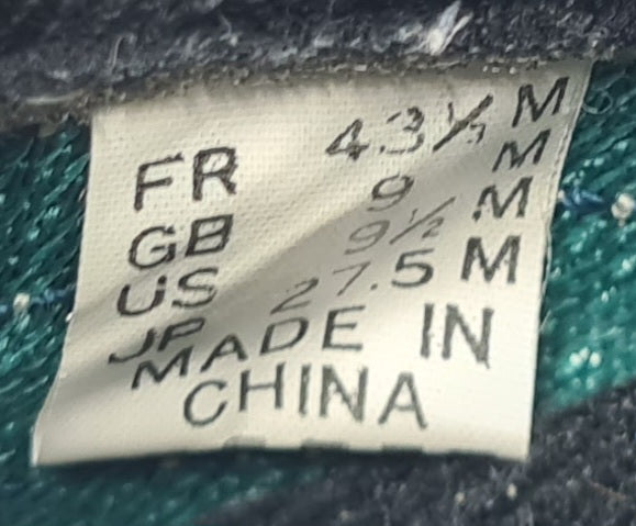 *Guter Zustand* 1996 Adidas Marathon TR Grün Schwarz UK 9 / EUR 43 1/3