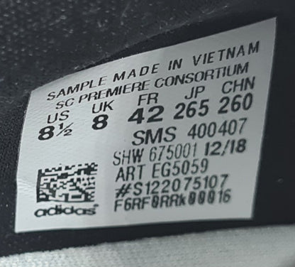 *VGC* 2018 Adidas Supercourt Premiere Consortium Sample UK 8 / EUR 42