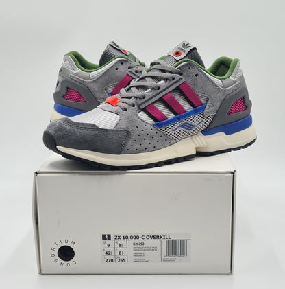 *WIE NEU* 2018 Adidas ZX 10000 C Consortium 'Game Overkill' UK 8,5 / EUR 42 2/3