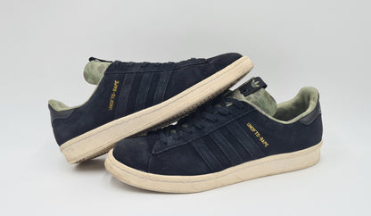 2013 Adidas Campus 80s Undefeated X Bape Schwarz Gr. UK 9 / EUR 43 1/3