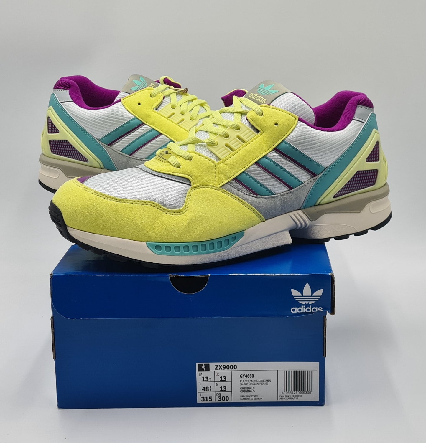 *NEU* 2022 Adidas ZX 9000 Citrus Gr. UK 13 / EUR 48 2/3