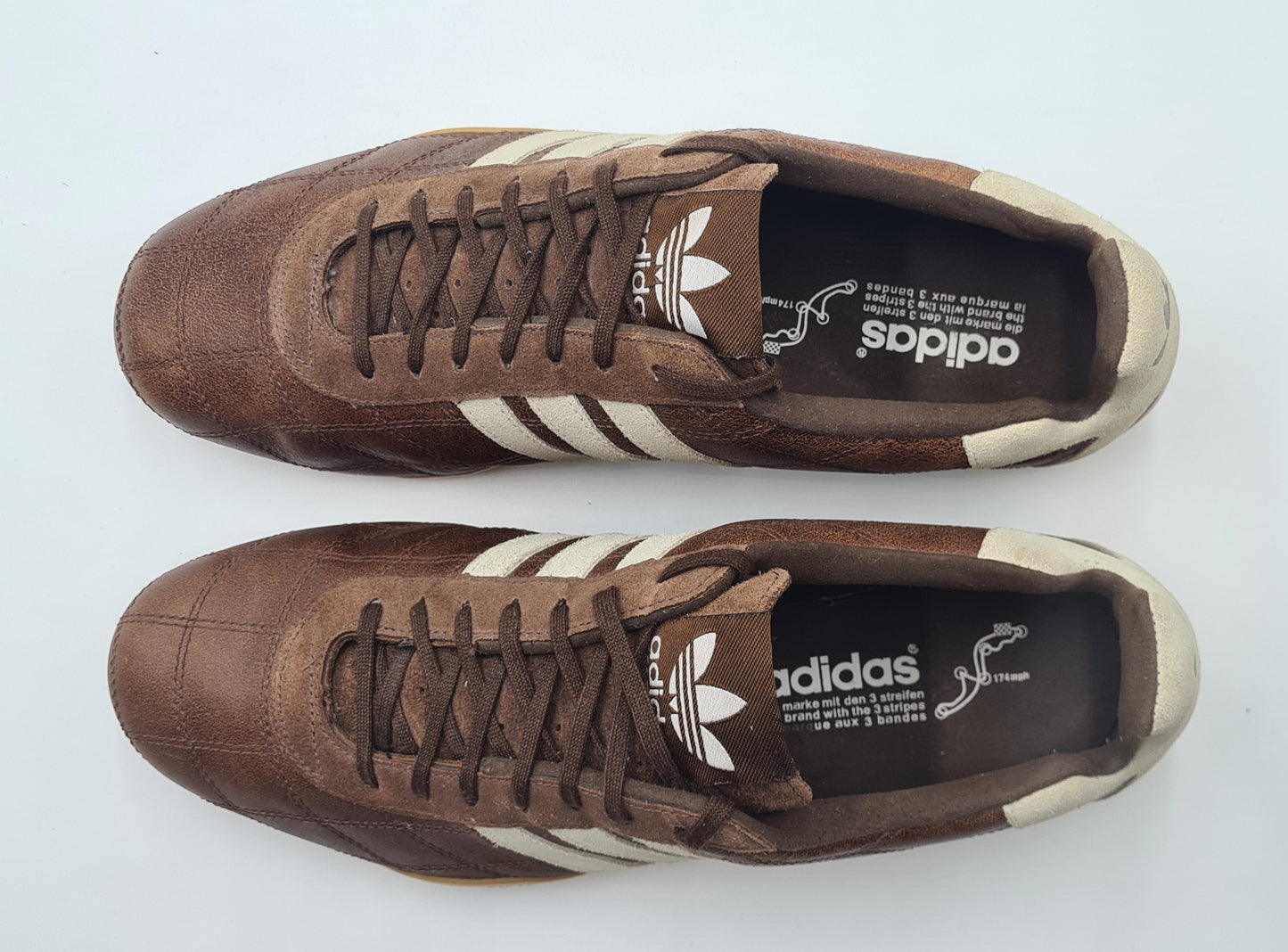 *TOP* 2002 Adidas Tuscany Good Year Braun UK 10 / EUR 44 2/3