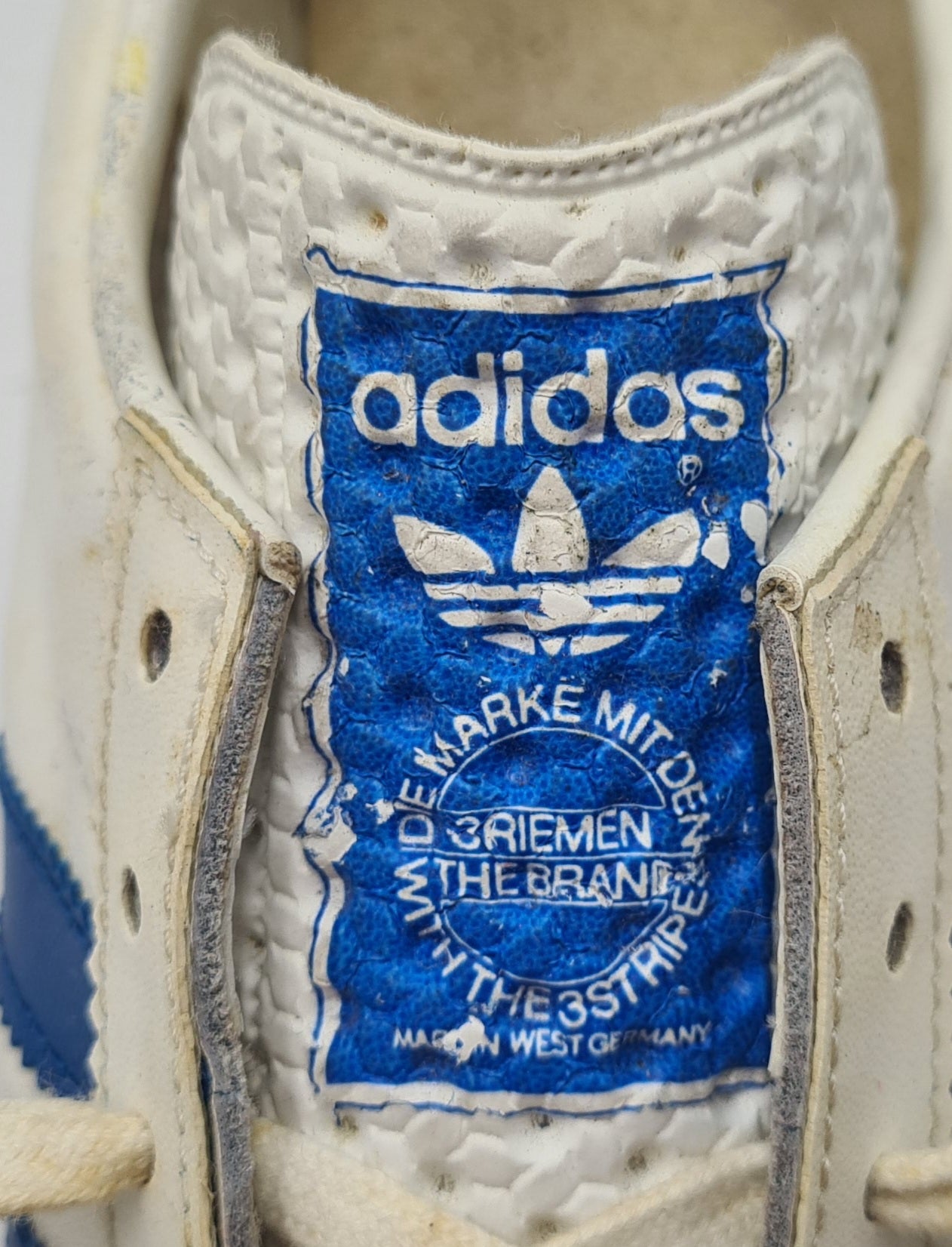 *TOP* Vintage 1970er Adidas Rom 3 Riemen West Germany UK 9 / EUR 43 1/3