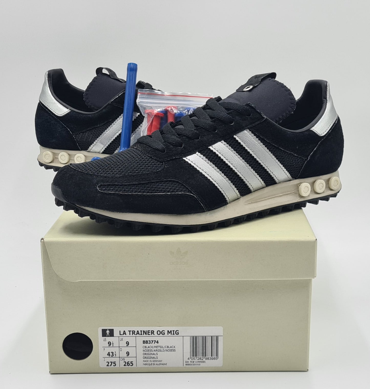 *TOP* 2016 Adidas LA Trainer OG Made in Germany Gr. UK 9 / EUR 43 1/3