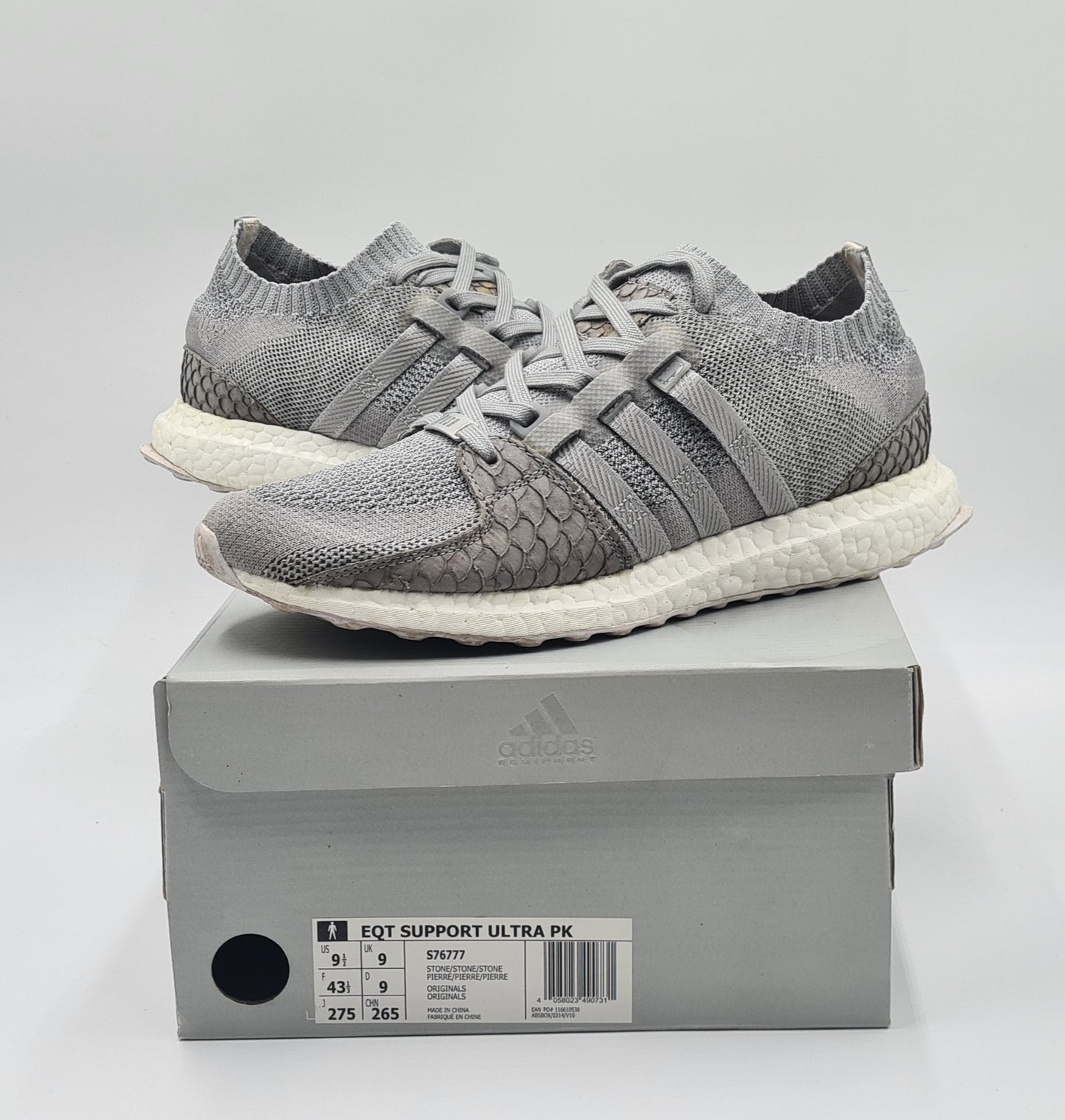 *TOP* 2016 Adidas X Pusha T EQT Support Ultra PK 'King Push' Gr. UK 9 / EUR 43 1/3