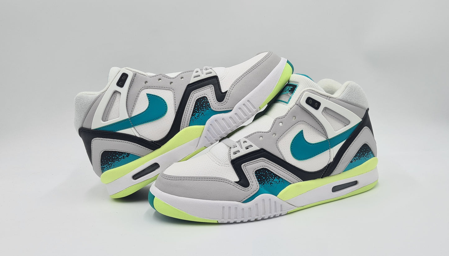 *NEU* 2014 Nike Air Tech Challenge II 'Turbo Grün' Agassi Gr. UK 8 / EUR 42,5