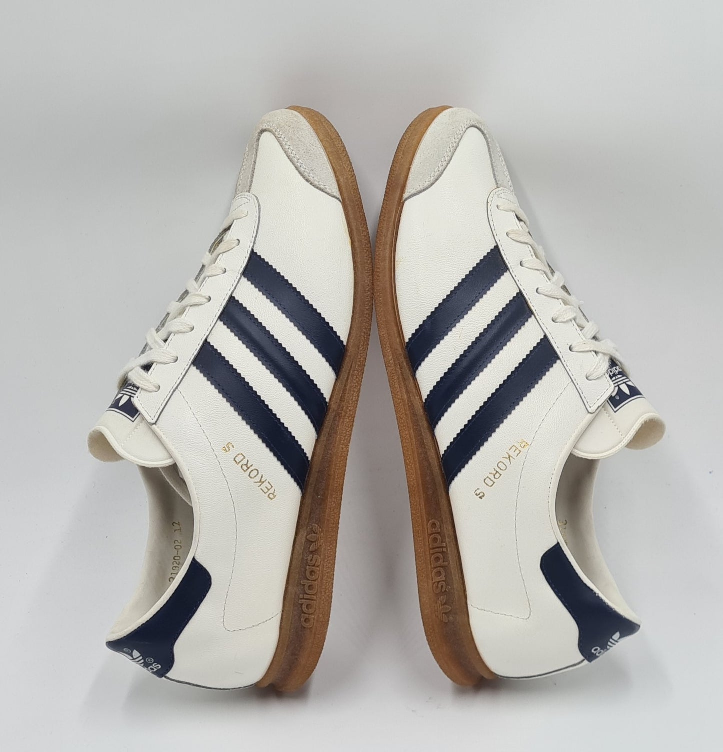 *NEU* Vintage 1980er Adidas Rekord S Yugoslavia UK 12 / EUR 47 1/3