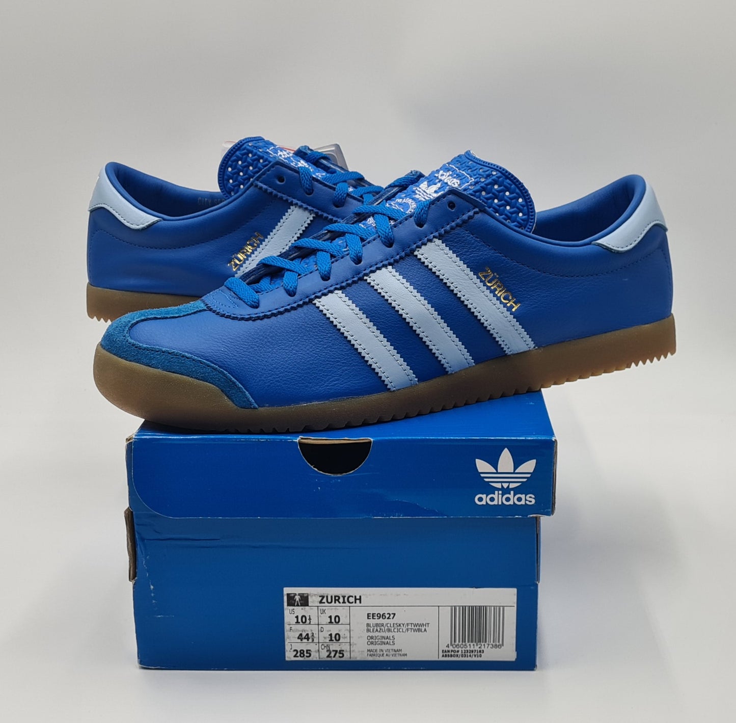 *NEU* 2019 Adidas Zürich Retro Gr. UK 10 / EUR 44 2/3