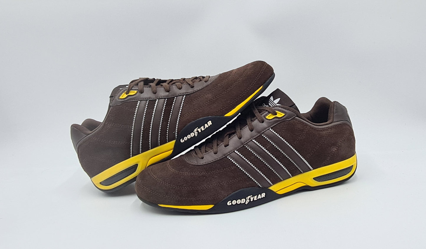 *TOP* 2006 Adidas Adi Racer Plus Good Year Braun UK 10 / EUR 44 2/3