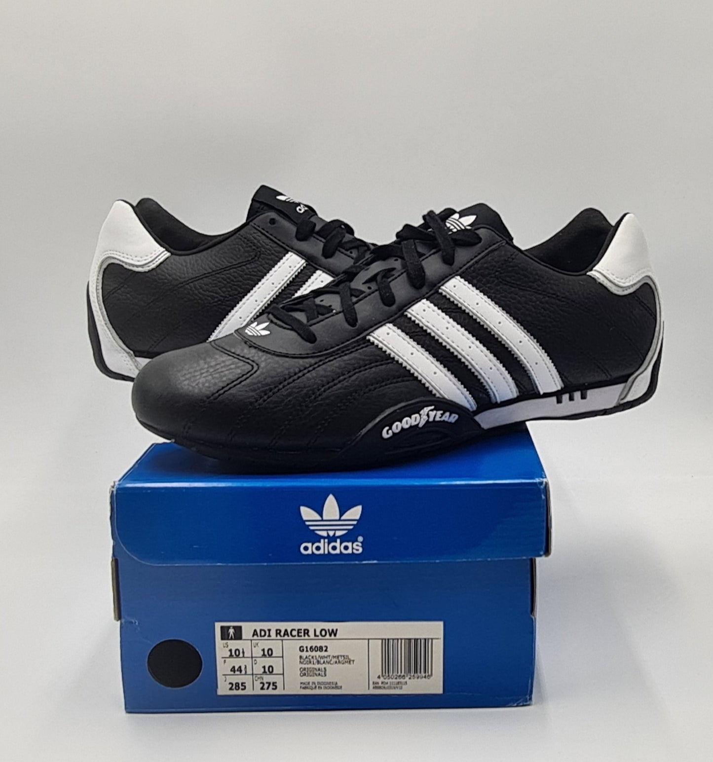 *NEU* 2014 Adidas Adi Racer Low Good Year Schwarz Gr. UK 10 / EUR 44 2/3
