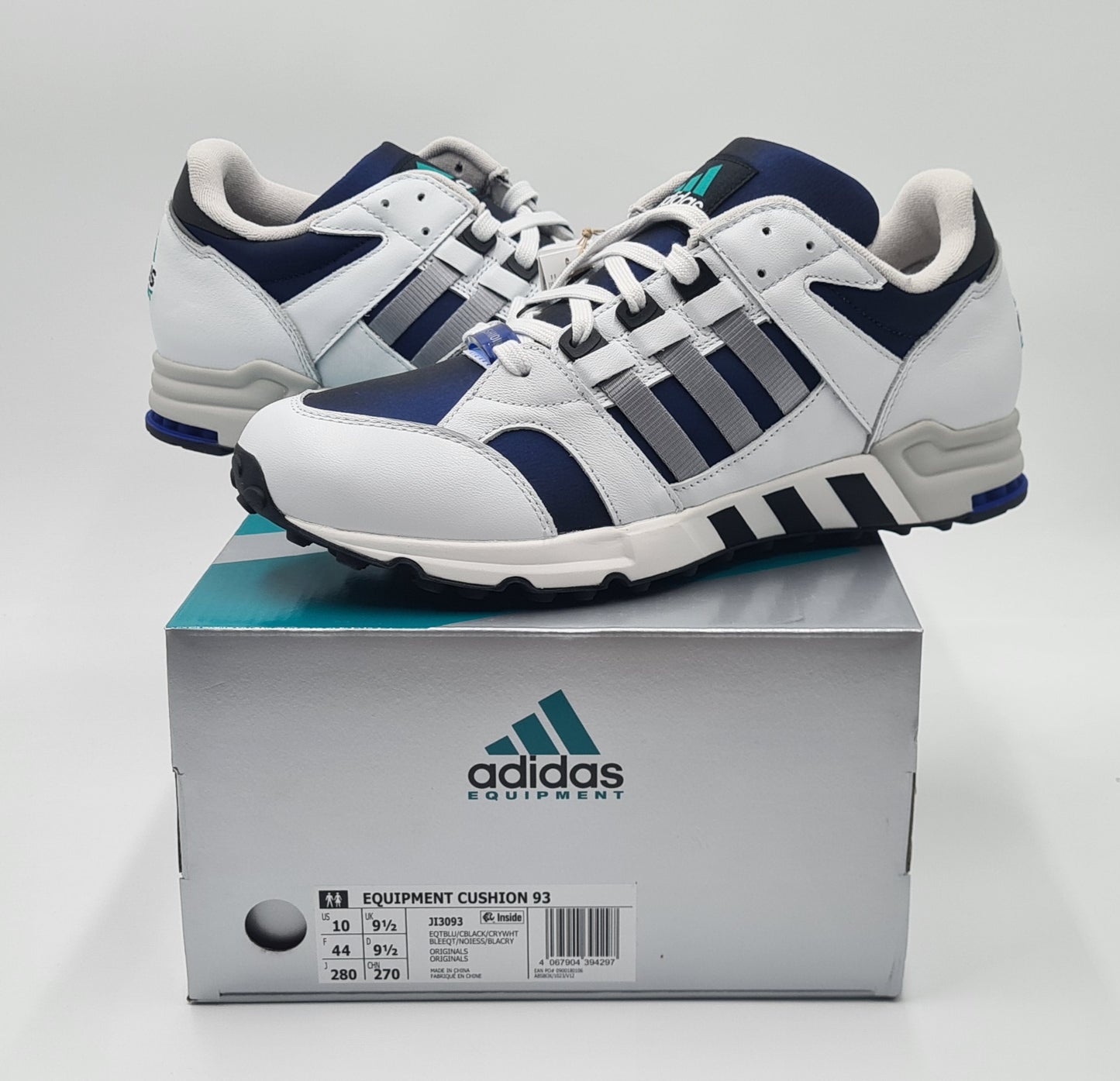 *NEU* 2024 Adidas EQT Cushion 93 Blau Gr. UK 9,5 / EUR 44