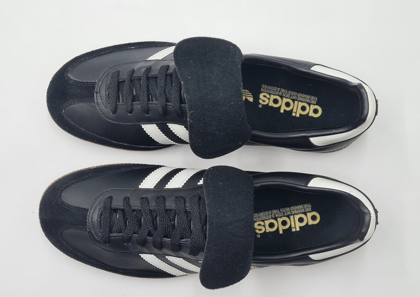 *TOP* Vintage 1990er Adidas Samba UK 10 / EUR 44 2/3