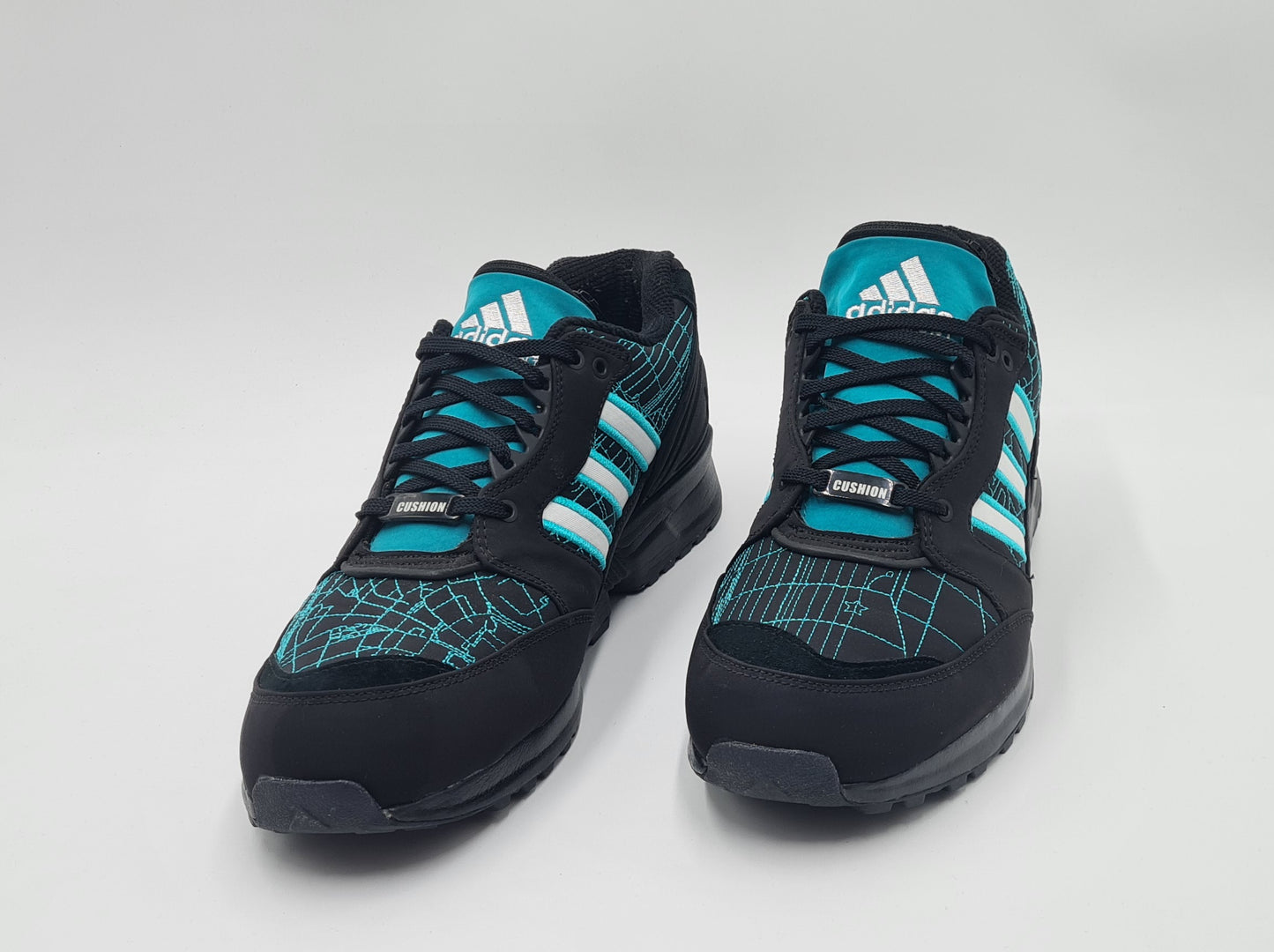 *WIE NEU* 2021 Adidas EQT Cushion 91 Runner's High Gr.UK 10 / EUR 44 2/3