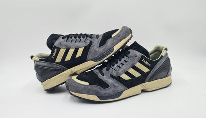 *TOP* 2005 Adidas ZX 8000 Schwarz - Gelb Gr. UK 12 / EUR 47 1/3