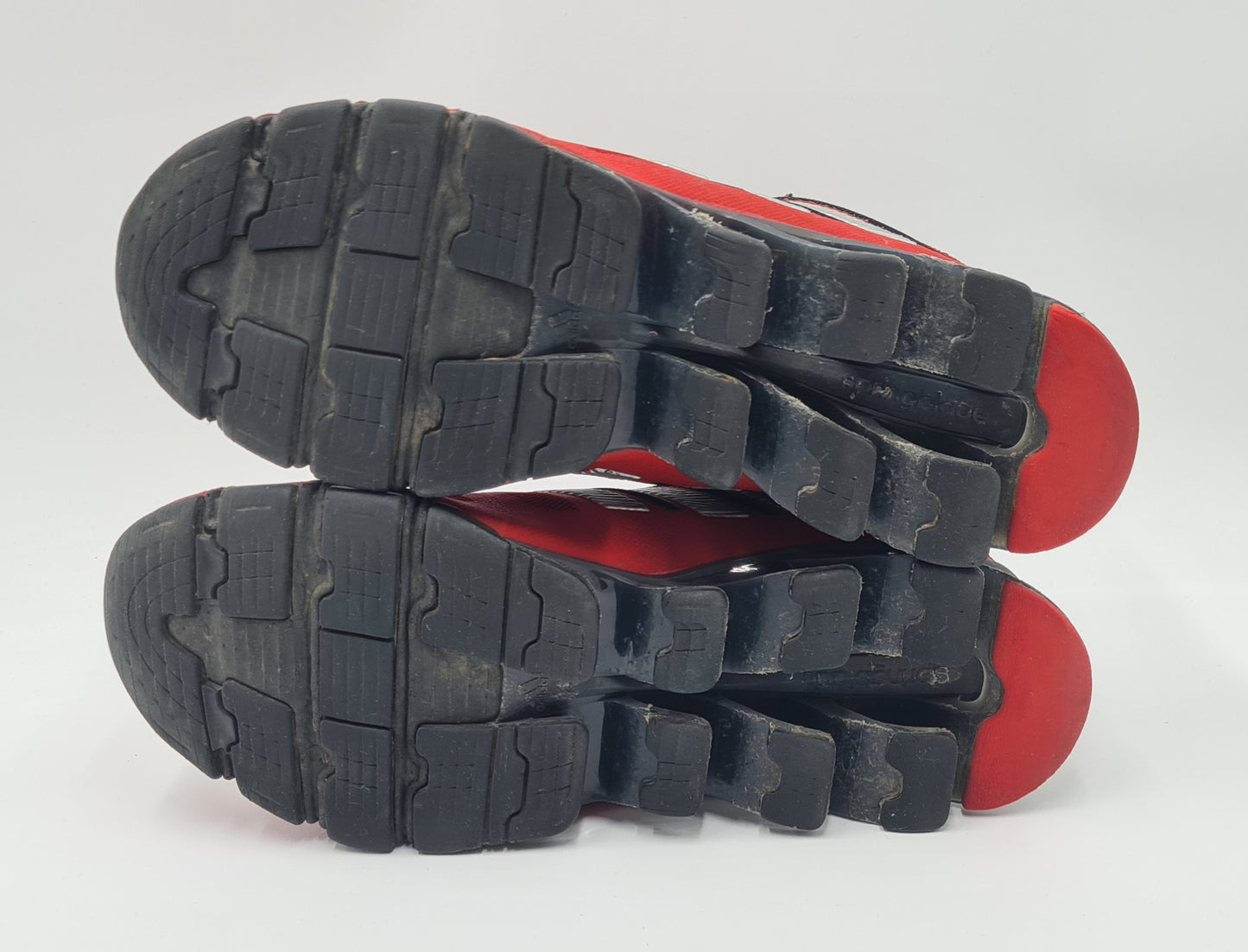 *Guter Zustand* 2015 Adidas Springblade rot Gr. UK 8 / EUR 42