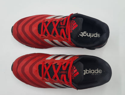 *Guter Zustand* 2015 Adidas Springblade rot Gr. UK 8 / EUR 42