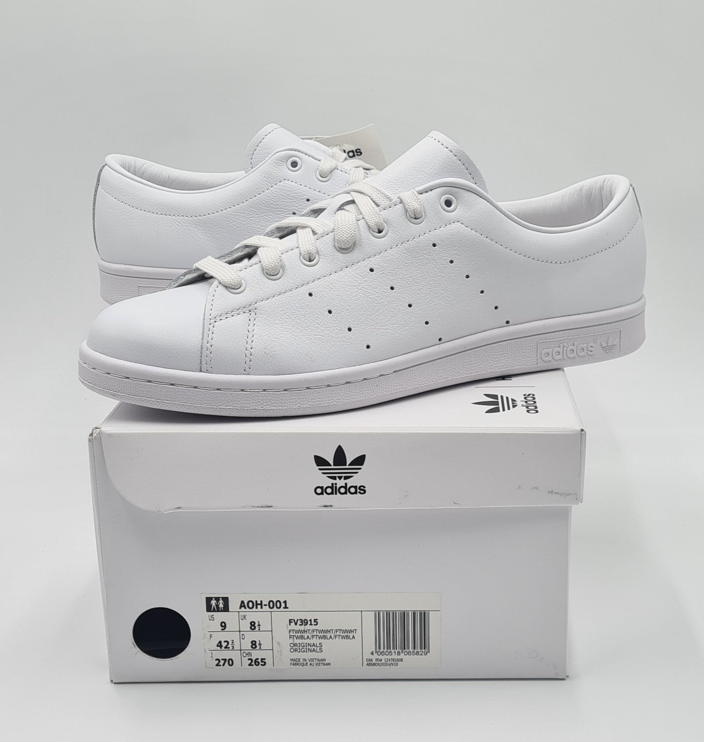 *NEU* 2020 Adidas x Hyke Stan Smith AOH Weiß UK 8,5 / EUR 42 2/3