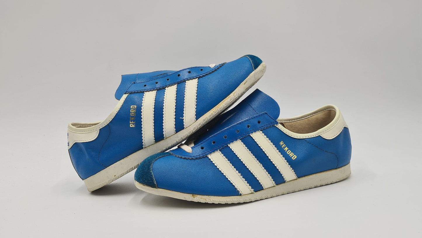 *NEU* Vintage 1980er Adidas Rekord Made in Roumania UK 6,5 / EUR 40