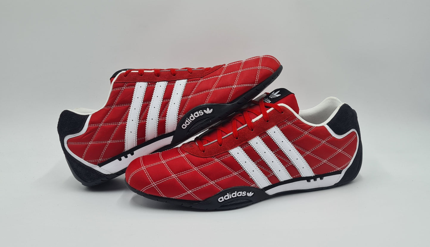 *LIKE NEW* 2024 Adidas Adi Racer Low Retro Red UK 11.5 / EUR 46 2/3