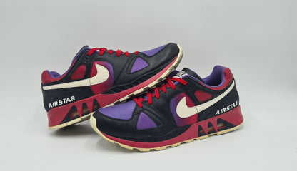*VGC* 2008 Nike Air Max Stab Red UK 11 / EUR 46