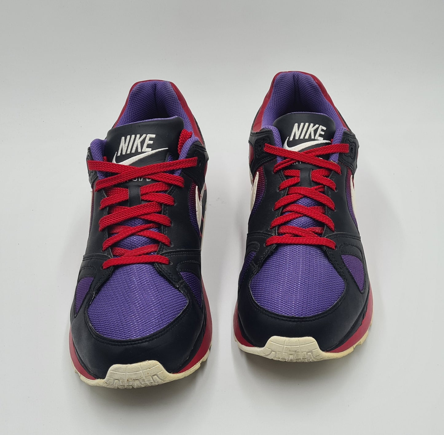 *VGC* 2008 Nike Air Max Stab Red UK 11 / EUR 46