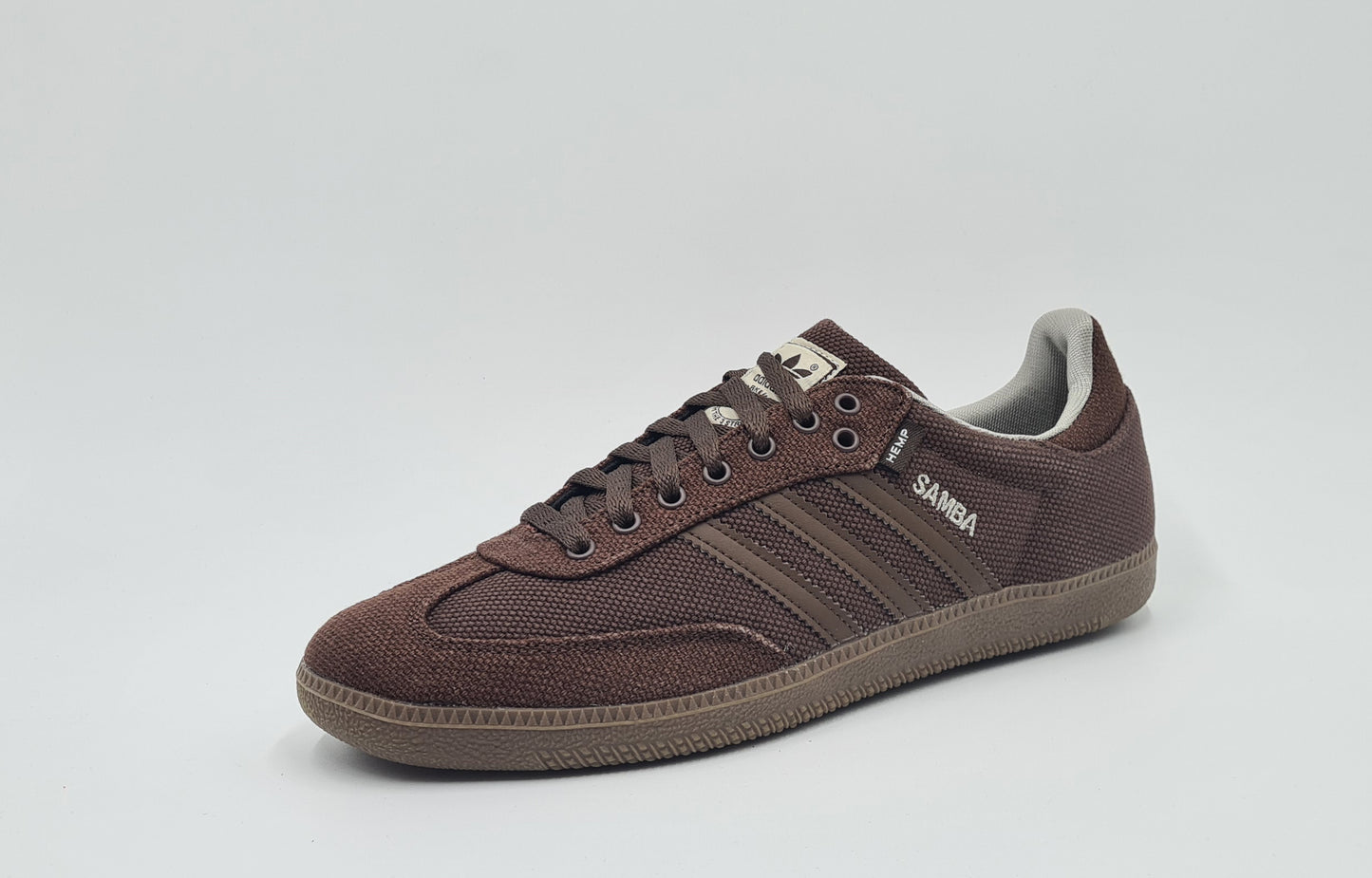 *NEW* 2013 Adidas Samba Hemp Retro Brown UK 10 / EUR 44 2/3