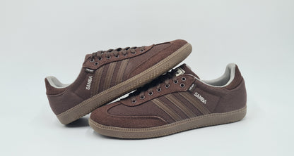 *NEW* 2013 Adidas Samba Hemp Retro Brown UK 10 / EUR 44 2/3