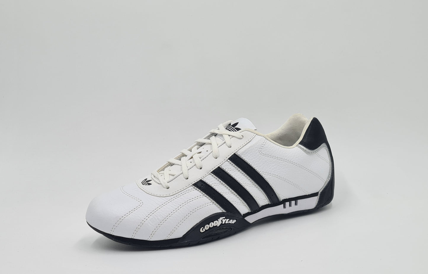 *LIKE NEW* 2012 Adidas Adi Racer Low Goodyear White UK 9.5 / EUR 44