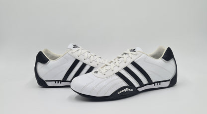 *LIKE NEW* 2012 Adidas Adi Racer Low Goodyear White UK 9.5 / EUR 44