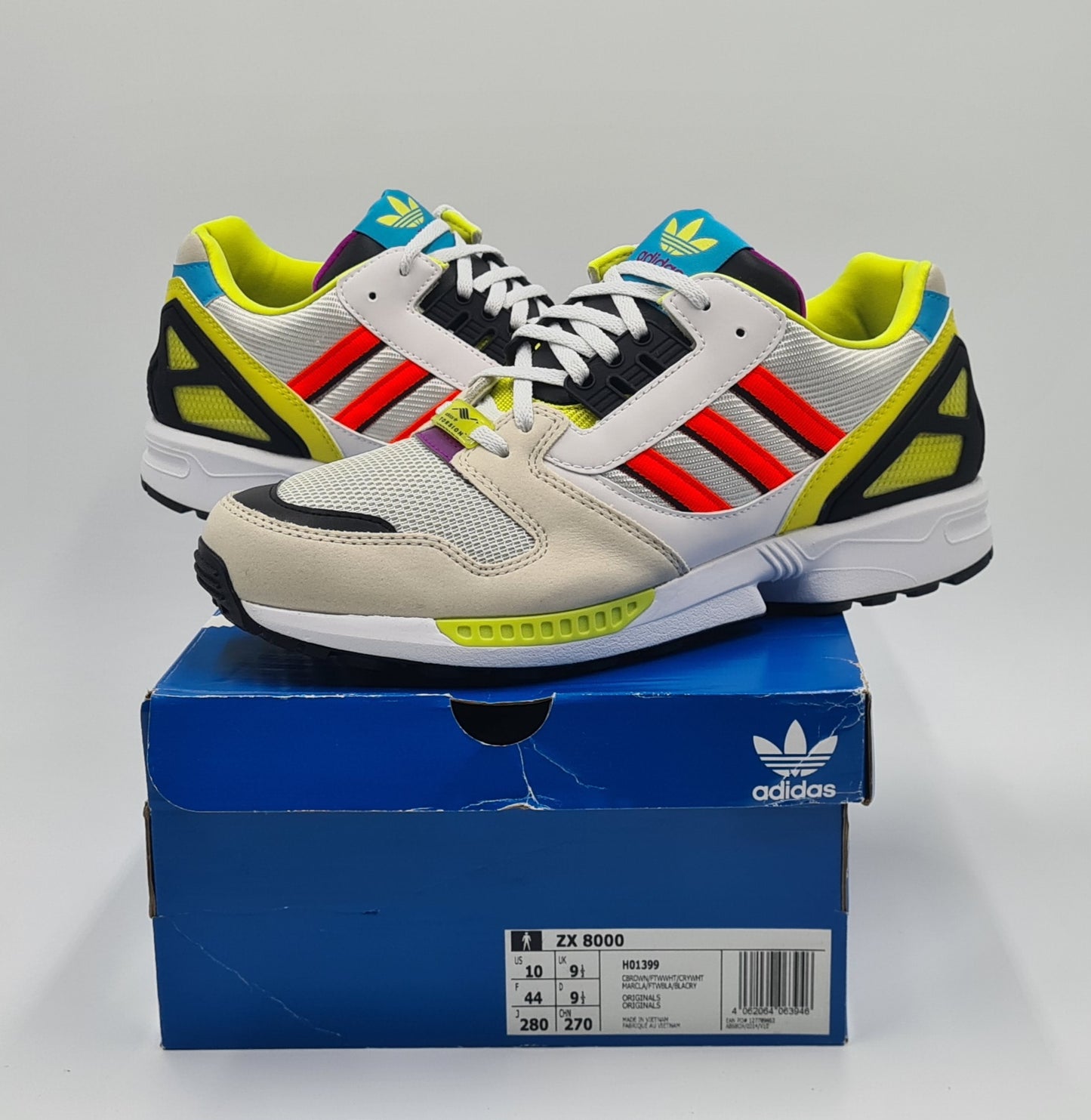 *NEU* 2021 Adidas ZX 8000 Clear Brown | H01399 | Gr. UK 9,5 / EUR 44