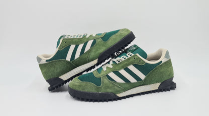 *NEW* Vintage 1991 Adidas Marathon TR 2 Green UK 9 / EUR 43 1/3